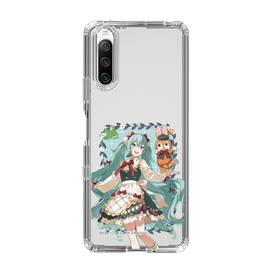 Slim Protection Case［ Hatsune Miku × Kuppy Ramune – Hatsune Miku × Kuppy – Full-body Illustration 1 ］