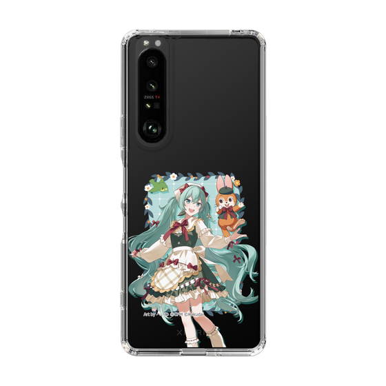 Slim Protection Case［ Hatsune Miku × Kuppy Ramune – Hatsune Miku × Kuppy – Full-body Illustration 1 ］