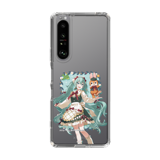 Slim Protection Case［ Hatsune Miku × Kuppy Ramune – Hatsune Miku × Kuppy – Full-body Illustration 1 ］