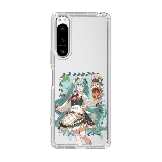 Slim Protection Case［ Hatsune Miku × Kuppy Ramune – Hatsune Miku × Kuppy – Full-body Illustration 1 ］