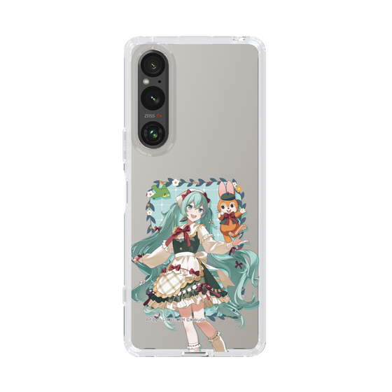 Slim Protection Case［ Hatsune Miku × Kuppy Ramune – Hatsune Miku × Kuppy – Full-body Illustration 1 ］