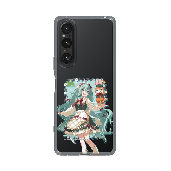Slim Protection Case［ Hatsune Miku × Kuppy Ramune – Hatsune Miku × Kuppy – Full-body Illustration 1 ］