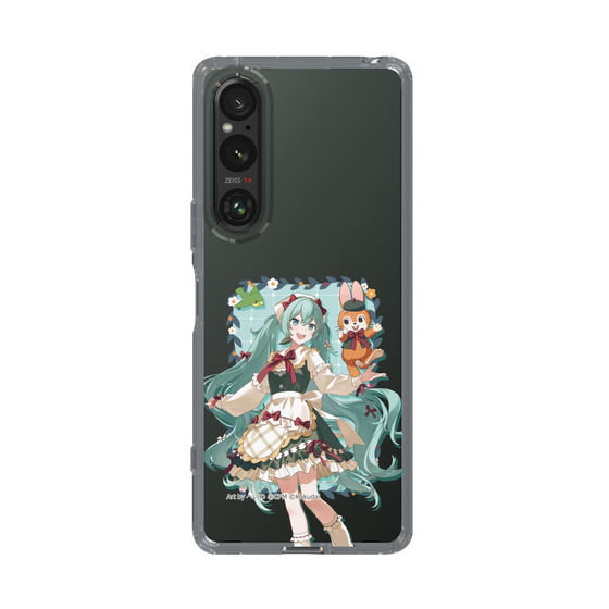 Slim Protection Case［ Hatsune Miku × Kuppy Ramune – Hatsune Miku × Kuppy – Full-body Illustration 1 ］