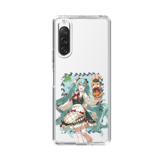 Slim Protection Case［ Hatsune Miku × Kuppy Ramune – Hatsune Miku × Kuppy – Full-body Illustration 1 ］
