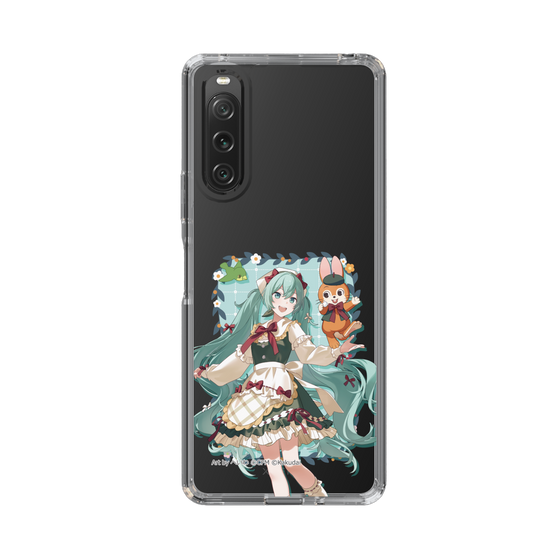 Slim Protection Case［ Hatsune Miku × Kuppy Ramune – Hatsune Miku × Kuppy – Full-body Illustration 1 ］