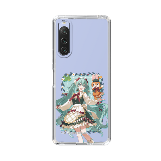 Slim Protection Case［ Hatsune Miku × Kuppy Ramune – Hatsune Miku × Kuppy – Full-body Illustration 1 ］