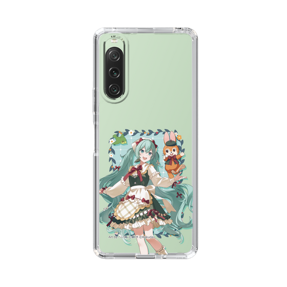Slim Protection Case［ Hatsune Miku × Kuppy Ramune – Hatsune Miku × Kuppy – Full-body Illustration 1 ］