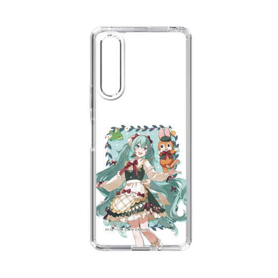 Slim Protection Case［ Hatsune Miku × Kuppy Ramune – Hatsune Miku × Kuppy – Full-body Illustration 1 ］