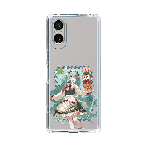 Slim Protection Case［ Hatsune Miku × Kuppy Ramune – Hatsune Miku × Kuppy – Full-body Illustration 1 ］