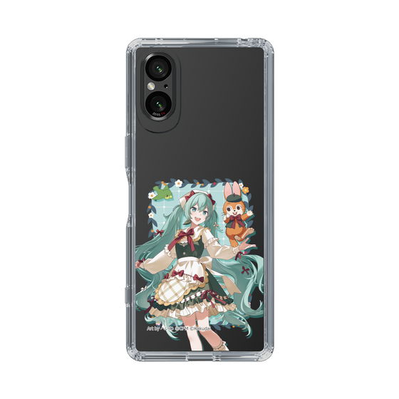 Slim Protection Case［ Hatsune Miku × Kuppy Ramune – Hatsune Miku × Kuppy – Full-body Illustration 1 ］
