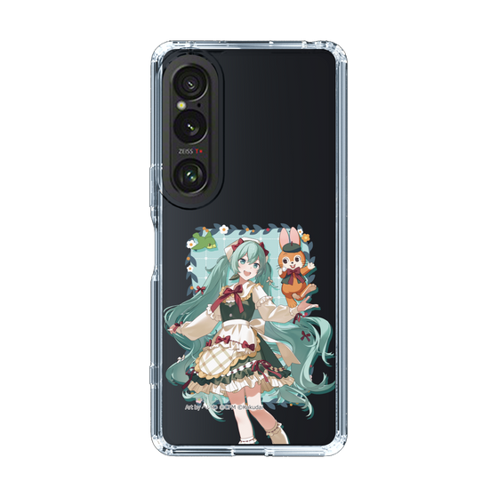 Slim Protection Case［ Hatsune Miku × Kuppy Ramune – Hatsune Miku × Kuppy – Full-body Illustration 1 ］