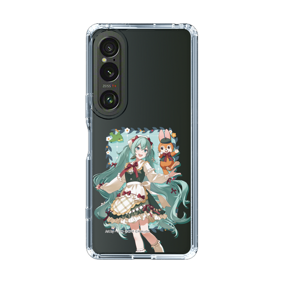Slim Protection Case［ Hatsune Miku × Kuppy Ramune – Hatsune Miku × Kuppy – Full-body Illustration 1 ］