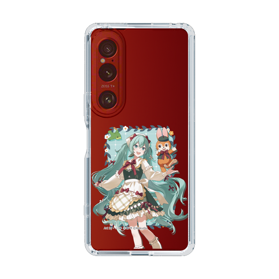 Slim Protection Case［ Hatsune Miku × Kuppy Ramune – Hatsune Miku × Kuppy – Full-body Illustration 1 ］