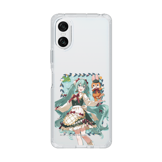 Slim Protection Case［ Hatsune Miku × Kuppy Ramune – Hatsune Miku × Kuppy – Full-body Illustration 1 ］