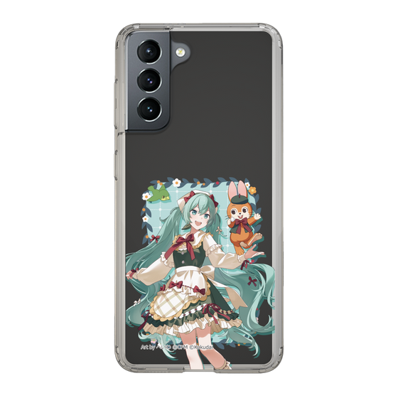 Slim Protection Case［ Hatsune Miku × Kuppy Ramune – Hatsune Miku × Kuppy – Full-body Illustration 1 ］