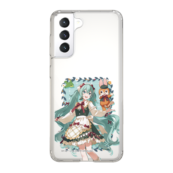 Slim Protection Case［ Hatsune Miku × Kuppy Ramune – Hatsune Miku × Kuppy – Full-body Illustration 1 ］