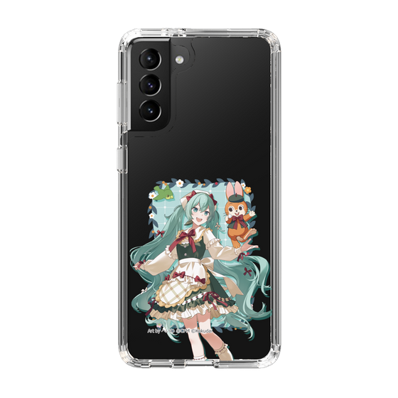 Slim Protection Case［ Hatsune Miku × Kuppy Ramune – Hatsune Miku × Kuppy – Full-body Illustration 1 ］