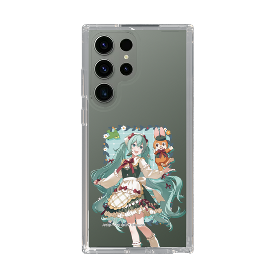 Slim Protection Case［ Hatsune Miku × Kuppy Ramune – Hatsune Miku × Kuppy – Full-body Illustration 1 ］
