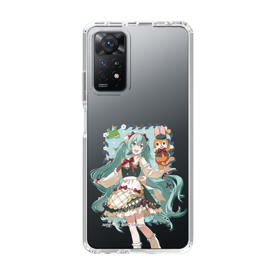Slim Protection Case［ Hatsune Miku × Kuppy Ramune – Hatsune Miku × Kuppy – Full-body Illustration 1 ］