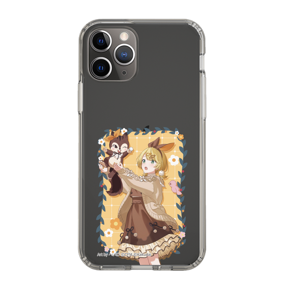 Slim Protection Case［ Hatsune Miku × Kuppy Ramune – Kagamine Rin × Ram – Full-body Illustration 1 ］