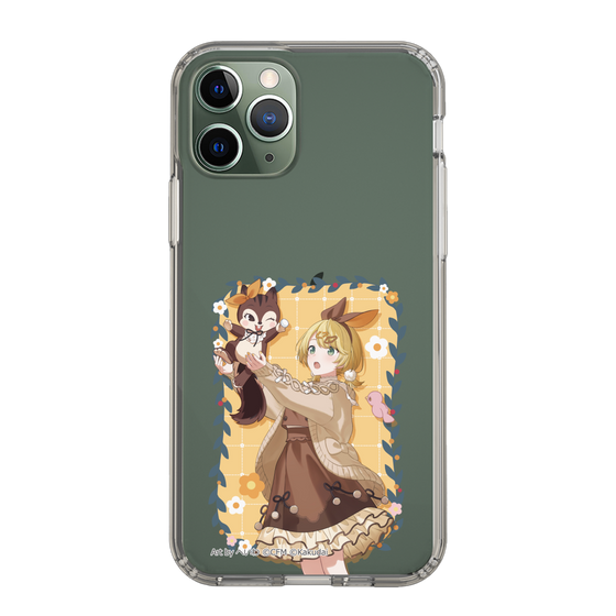 Slim Protection Case［ Hatsune Miku × Kuppy Ramune – Kagamine Rin × Ram – Full-body Illustration 1 ］