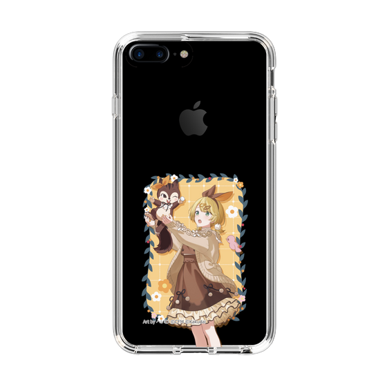 Slim Protection Case［ Hatsune Miku × Kuppy Ramune – Kagamine Rin × Ram – Full-body Illustration 1 ］