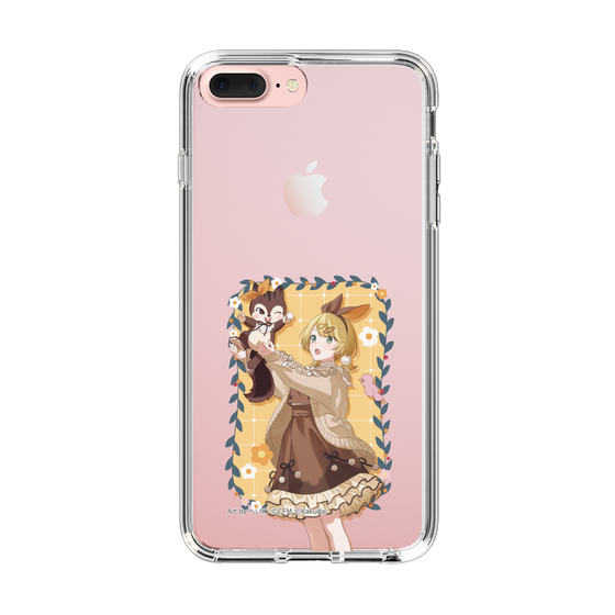 Slim Protection Case［ Hatsune Miku × Kuppy Ramune – Kagamine Rin × Ram – Full-body Illustration 1 ］