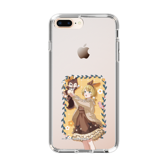 Slim Protection Case［ Hatsune Miku × Kuppy Ramune – Kagamine Rin × Ram – Full-body Illustration 1 ］