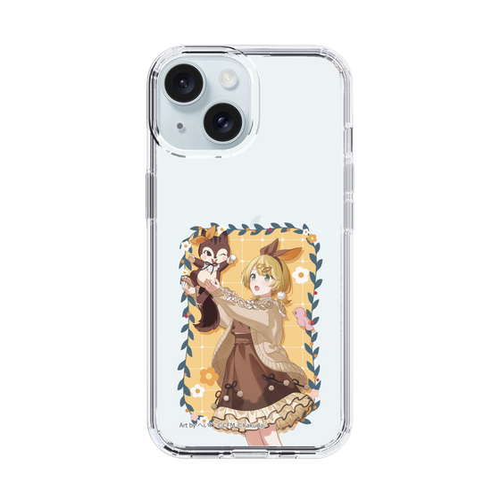 Slim Protection Case［ Hatsune Miku × Kuppy Ramune – Kagamine Rin × Ram – Full-body Illustration 1 ］