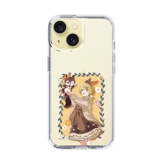 Slim Protection Case［ Hatsune Miku × Kuppy Ramune – Kagamine Rin × Ram – Full-body Illustration 1 ］