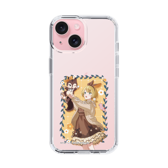 Slim Protection Case［ Hatsune Miku × Kuppy Ramune – Kagamine Rin × Ram – Full-body Illustration 1 ］