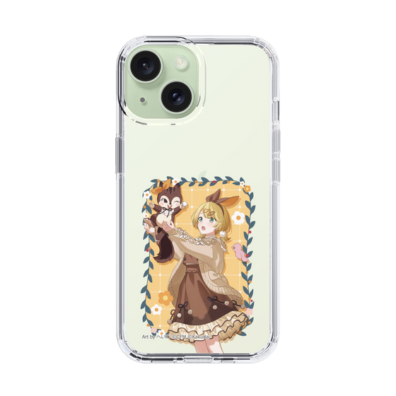 Slim Protection Case［ Hatsune Miku × Kuppy Ramune – Kagamine Rin × Ram – Full-body Illustration 1 ］
