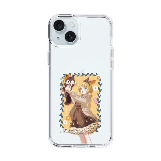 Slim Protection Case［ Hatsune Miku × Kuppy Ramune – Kagamine Rin × Ram – Full-body Illustration 1 ］