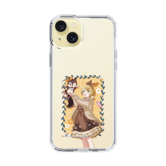 Slim Protection Case［ Hatsune Miku × Kuppy Ramune – Kagamine Rin × Ram – Full-body Illustration 1 ］