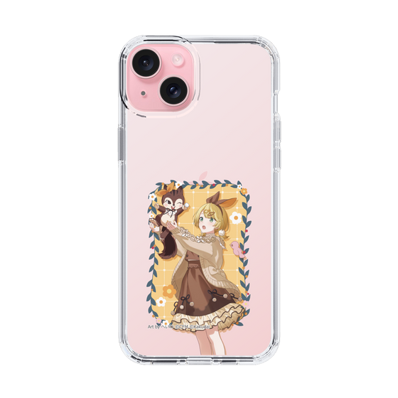 Slim Protection Case［ Hatsune Miku × Kuppy Ramune – Kagamine Rin × Ram – Full-body Illustration 1 ］