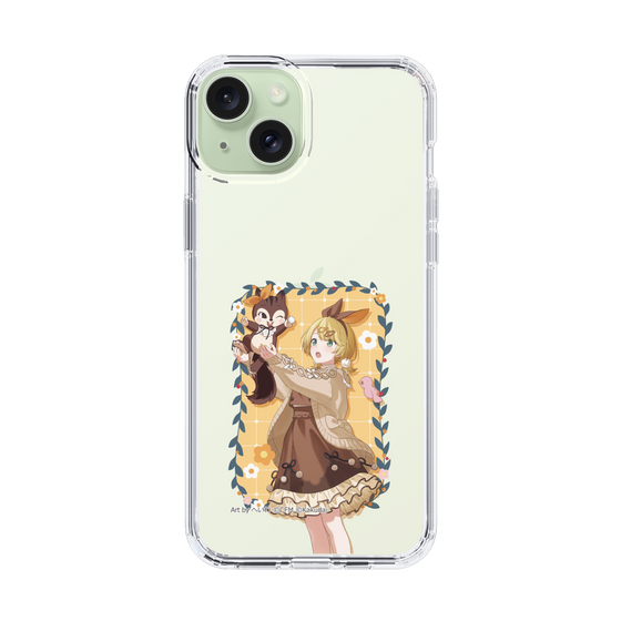 Slim Protection Case［ Hatsune Miku × Kuppy Ramune – Kagamine Rin × Ram – Full-body Illustration 1 ］