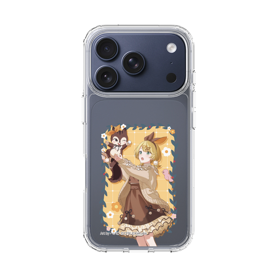 Slim Protection Case［ Hatsune Miku × Kuppy Ramune - Kagamine Rin × Ram - Full-body Illustration 1 ］