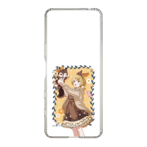 Slim Protection Case［ Hatsune Miku × Kuppy Ramune – Kagamine Rin × Ram – Full-body Illustration 1 ］