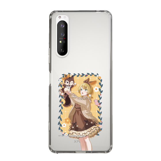 Slim Protection Case［ Hatsune Miku × Kuppy Ramune – Kagamine Rin × Ram – Full-body Illustration 1 ］