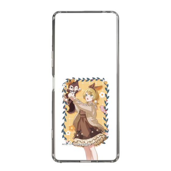 Slim Protection Case［ Hatsune Miku × Kuppy Ramune – Kagamine Rin × Ram – Full-body Illustration 1 ］