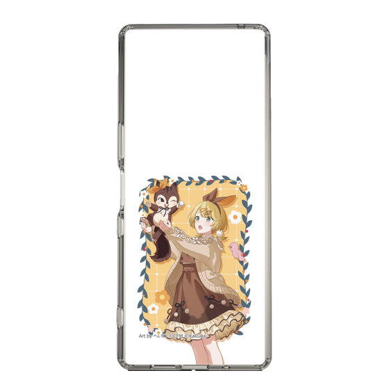 Slim Protection Case［ Hatsune Miku × Kuppy Ramune – Kagamine Rin × Ram – Full-body Illustration 1 ］