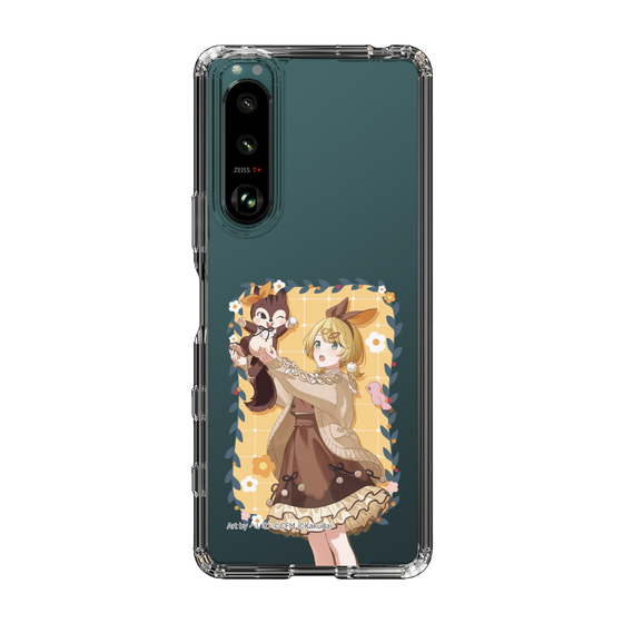 Slim Protection Case［ Hatsune Miku × Kuppy Ramune – Kagamine Rin × Ram – Full-body Illustration 1 ］