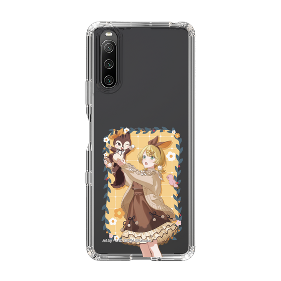 Slim Protection Case［ Hatsune Miku × Kuppy Ramune – Kagamine Rin × Ram – Full-body Illustration 1 ］