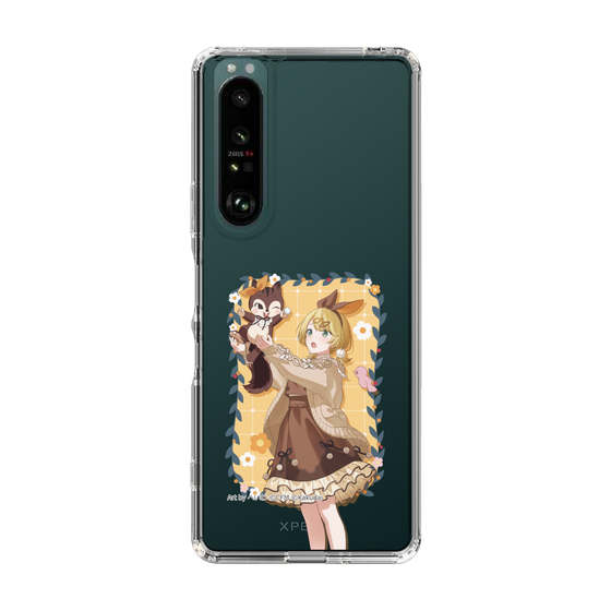 Slim Protection Case［ Hatsune Miku × Kuppy Ramune – Kagamine Rin × Ram – Full-body Illustration 1 ］