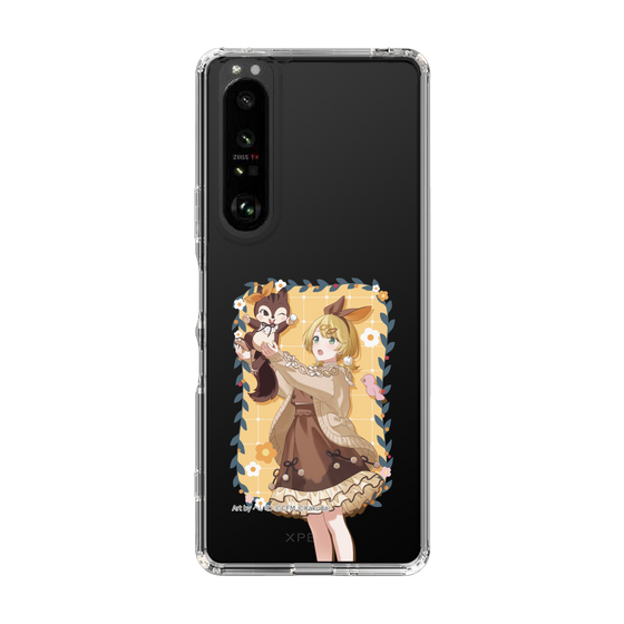Slim Protection Case［ Hatsune Miku × Kuppy Ramune – Kagamine Rin × Ram – Full-body Illustration 1 ］