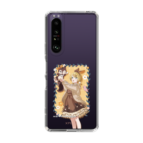 Slim Protection Case［ Hatsune Miku × Kuppy Ramune – Kagamine Rin × Ram – Full-body Illustration 1 ］