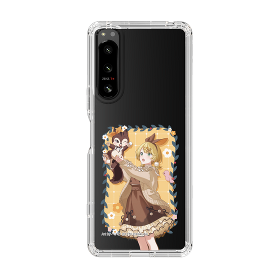 Slim Protection Case［ Hatsune Miku × Kuppy Ramune – Kagamine Rin × Ram – Full-body Illustration 1 ］