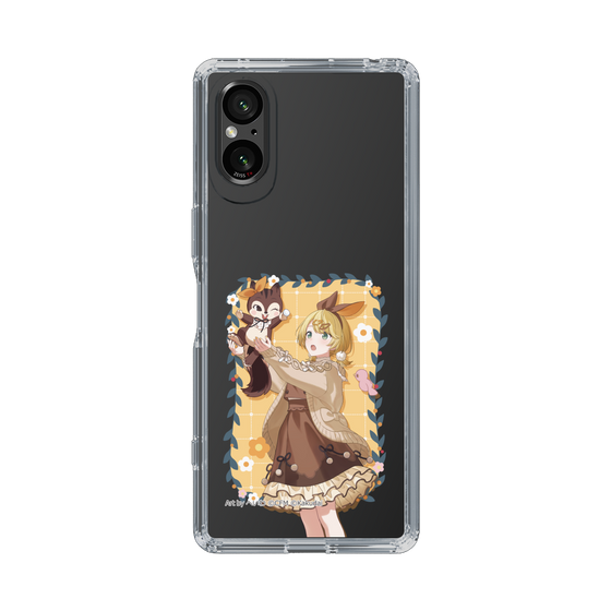 Slim Protection Case［ Hatsune Miku × Kuppy Ramune – Kagamine Rin × Ram – Full-body Illustration 1 ］