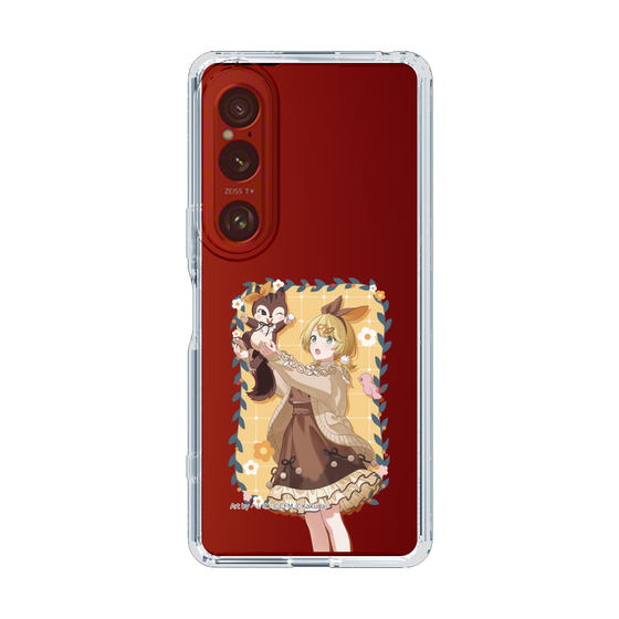 Slim Protection Case［ Hatsune Miku × Kuppy Ramune – Kagamine Rin × Ram – Full-body Illustration 1 ］