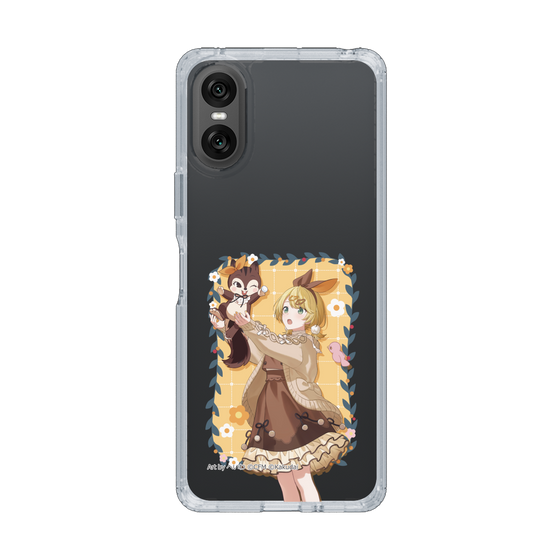 Slim Protection Case［ Hatsune Miku × Kuppy Ramune – Kagamine Rin × Ram – Full-body Illustration 1 ］